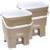 Cappuccino-white set