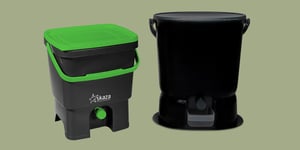 Bokashi composting bin: comparison of BO1 and BOE