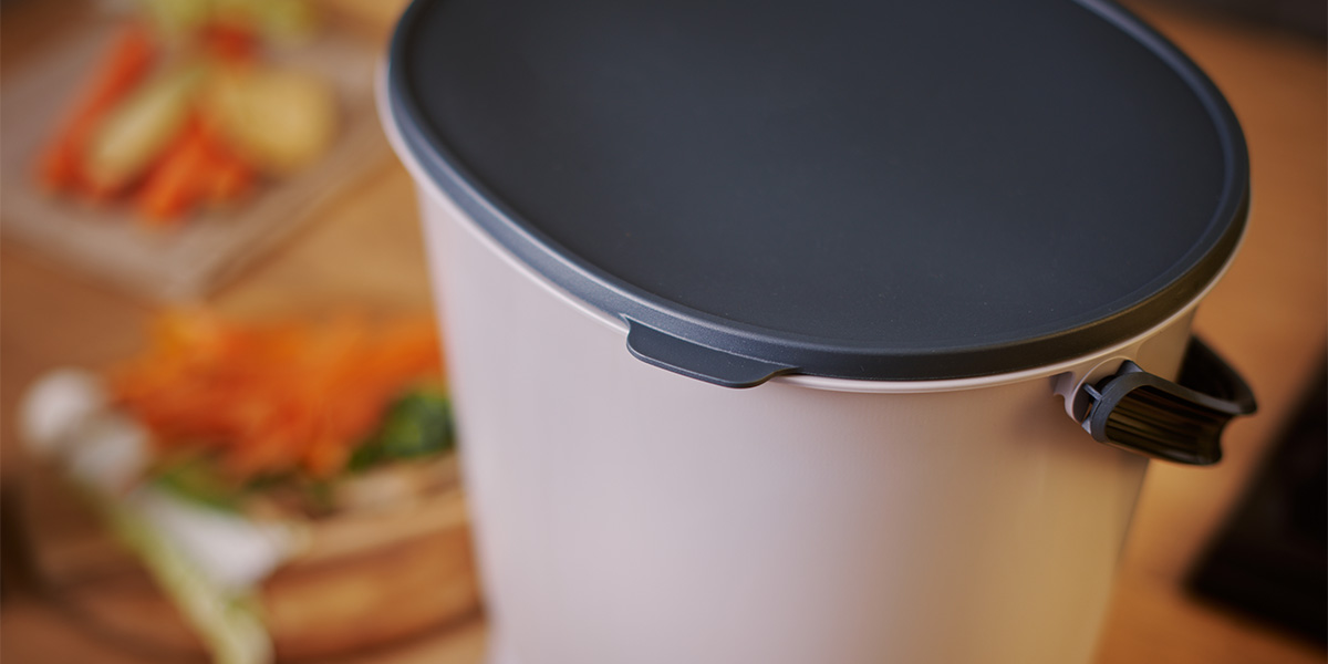 High-quality airtight bokashi composting bin