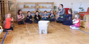 Bokashi in nursery Montessori Svet Celje