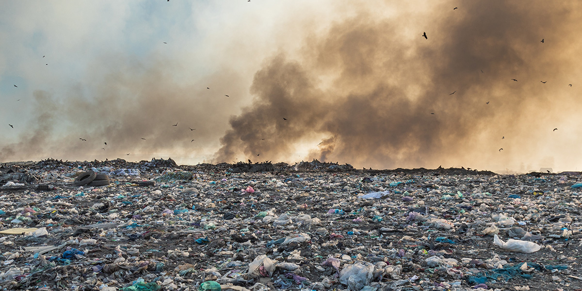 Landfills create methane.