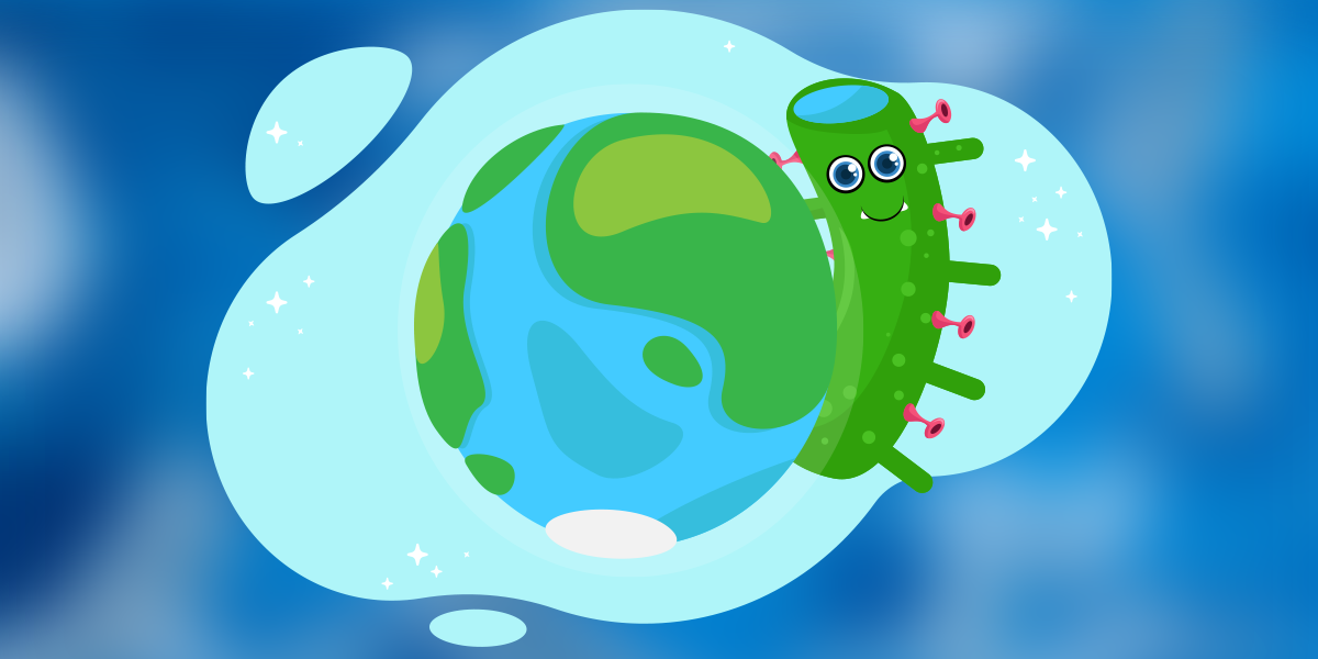 Microorganisms are everywhere on earth