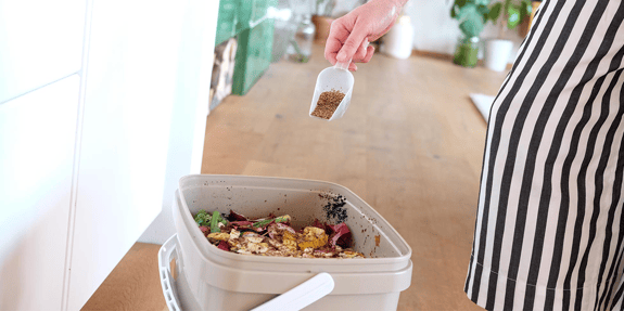 Organic waste with added value
