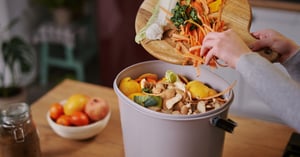 Process compostable waste indoors easily and environmentally-friendly