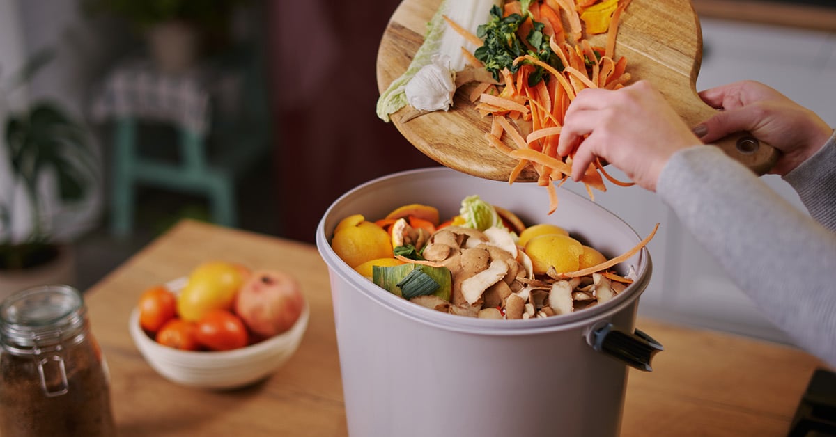 Process compostable waste indoors easily and environmentally-friendly